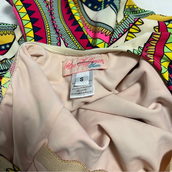 *RARE* Mara Hoffman Elephant Ganesh One Piece Swimsuit - Picture 7 of 7